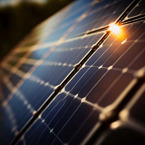 closeup photo of solar panel